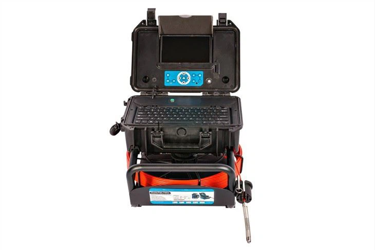 40M Sewer Drain Video CCTV Pipe Inspection Camera With Meter Counter